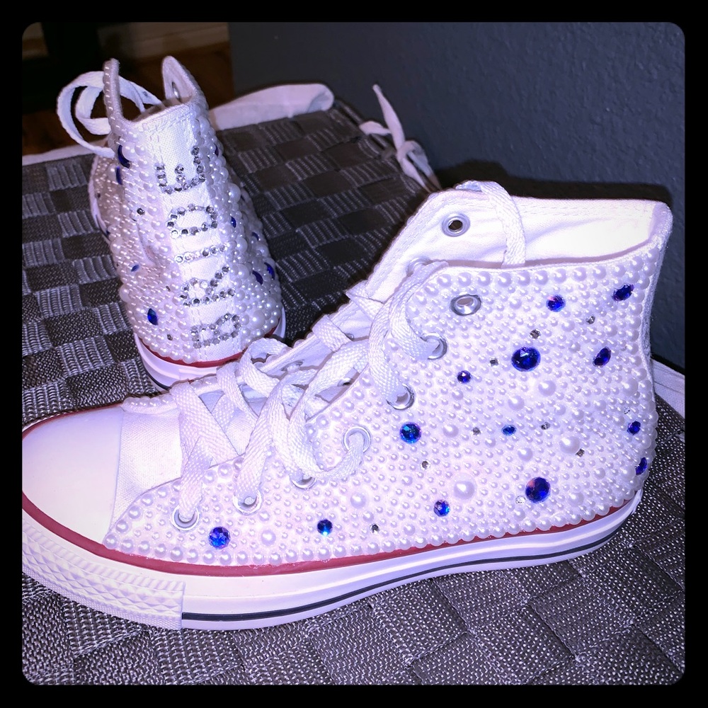 Bedazzled converse
